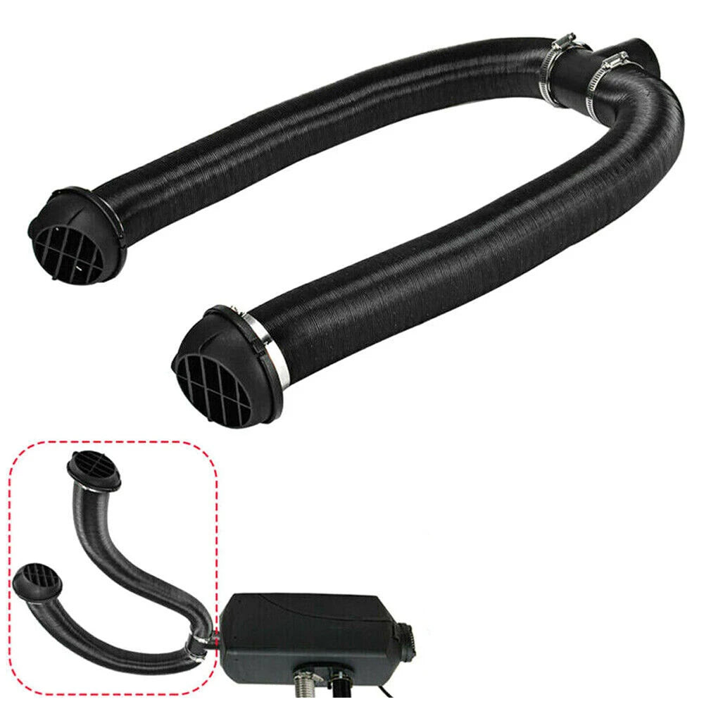 75mm Diameter 1/2M Length Air Diesel Heater Duct Pipe Tube Hose Outlet Exhaust Joiner Connector for Webasto Eberspaecher