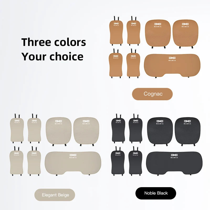 Car Seat Cover Cushion Breathable Ice Silk Soft Mats For Dacia Logan Sandero Duster Lodgy Spring Jogger Stepway Bigster Dokker