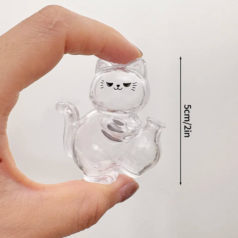 Cat Accessories Cat Whiskers Collector Cats Hair Storage Box Cute Cats Refrigerator Magnet Accessories for Cats