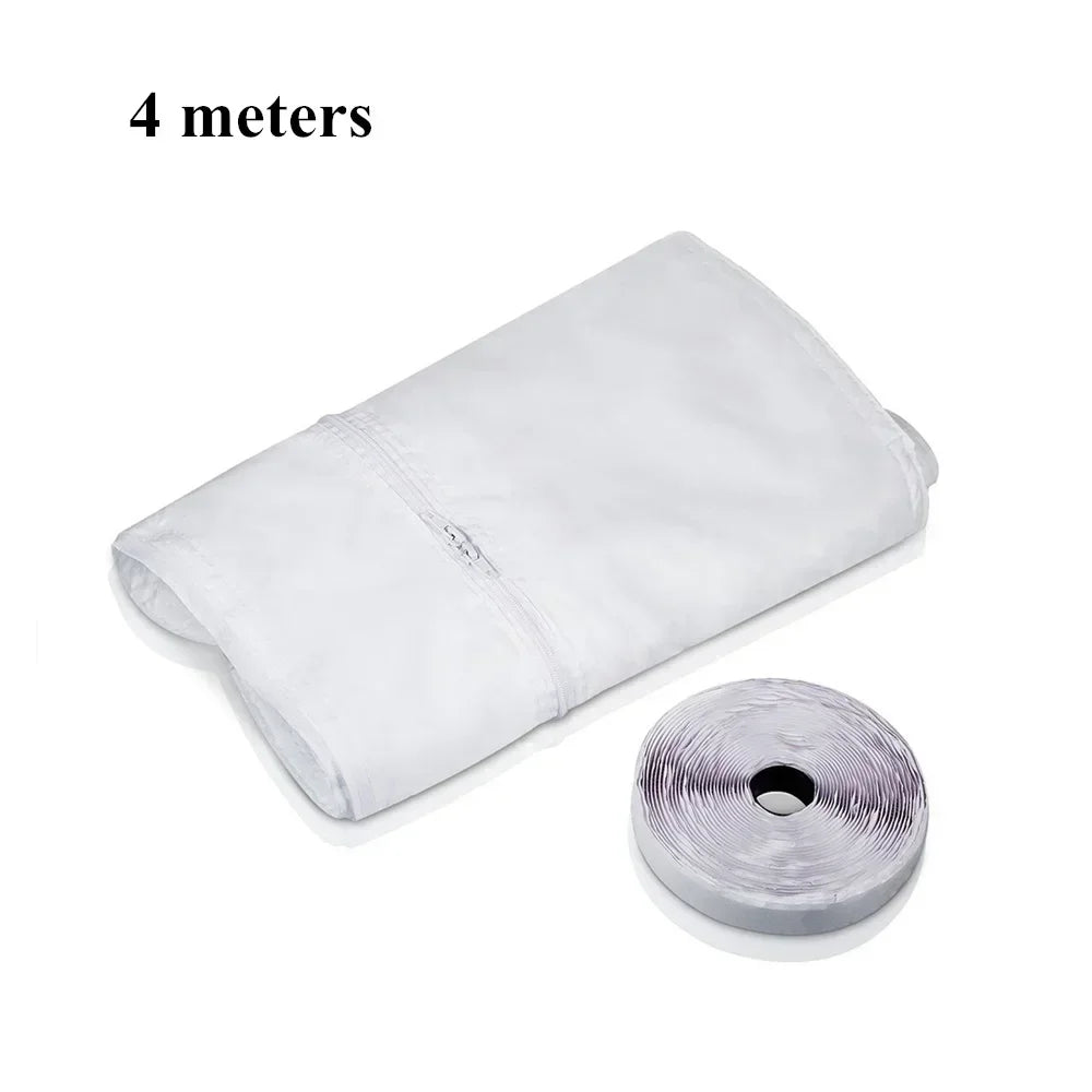 Portable Air Conditioner Window Seal Kit, 300/400CM Universal Window Seal for Mobile AC with Zip Upgraded Waterproof Window Seal