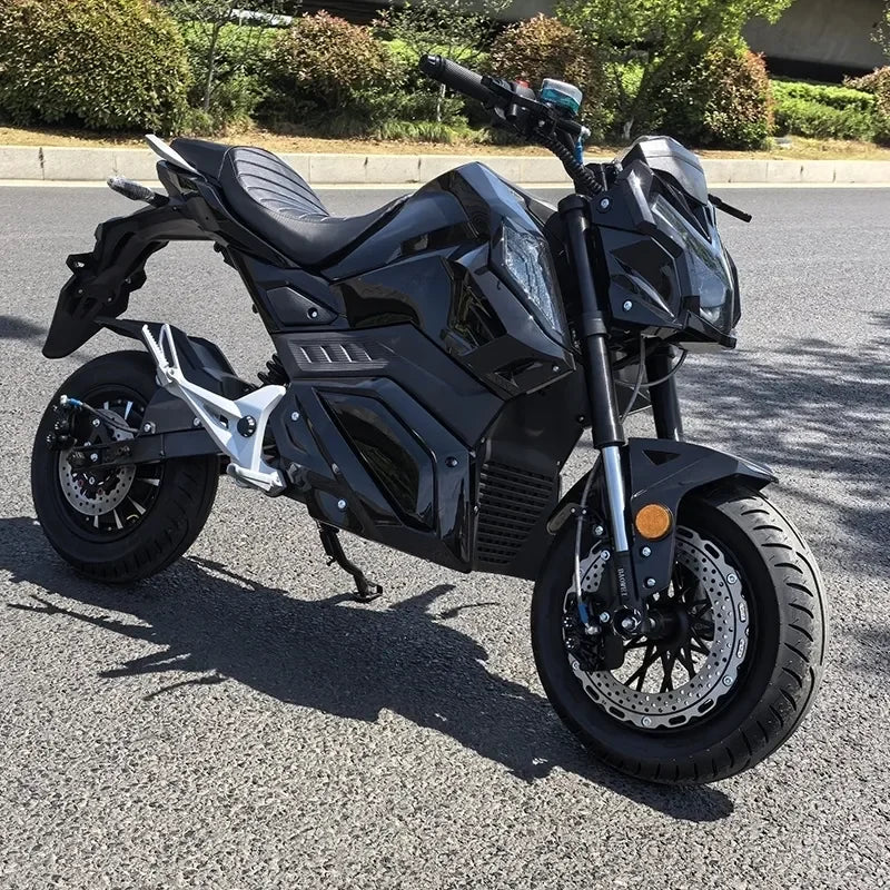 High Speed Adult Electric Motorcycle | 72V Electric Motorcycle & Off-Road Dirt Bike for Mountain Riding