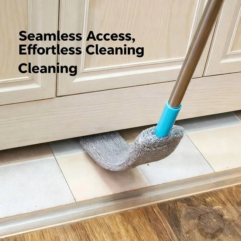 Telescopic Extendable Long Handle Mop with Bendable Head - Flexible Cleaning Duster Brush for Home Pole Dusting And Cleaning