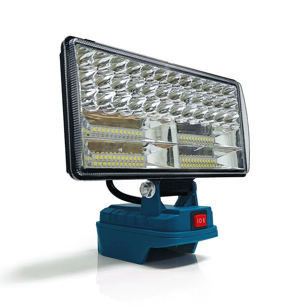 LED Work Light 3/4/8Inch For Makita 14.4V 18V Li-ion Battery Lamp With USB Outdoor Flashlight Lantern Camping Emergency Light