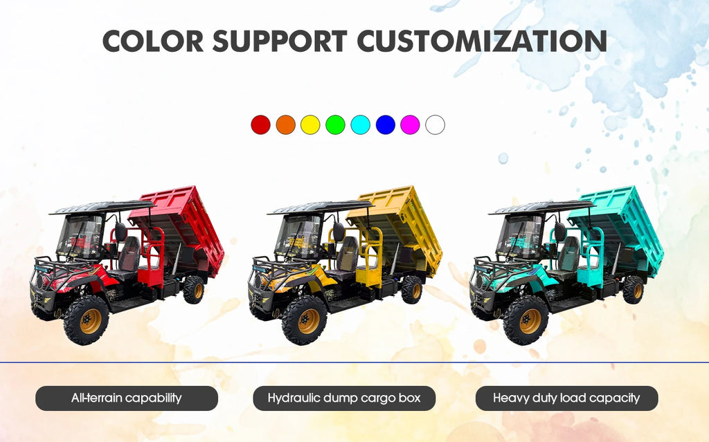 4x4 Off-Road ATV UTV Utility Vehicle 2-Seater Farm ATV UTV with Certifications