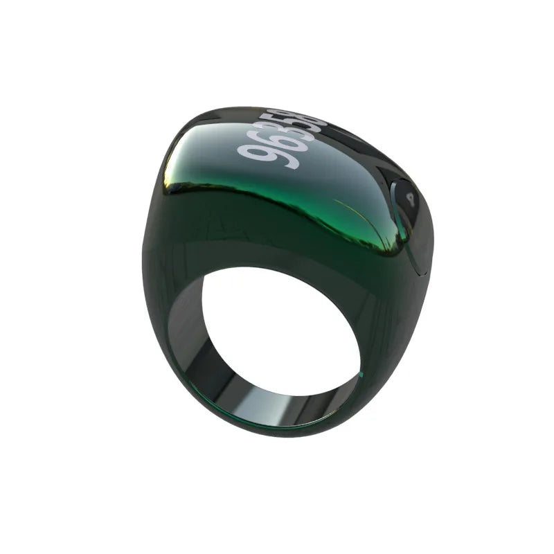 Portable Digital Screen Electronic Ring with Timer Function Counting Wearable Vibration Reminder Health Fitness Tracker Ring