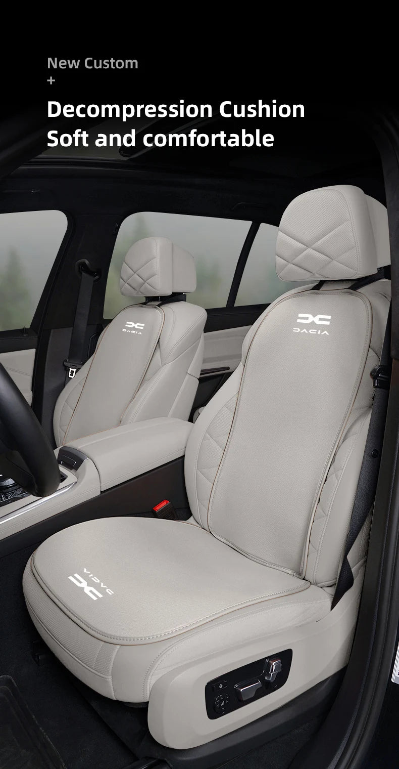 Car Seat Cover Cushion Breathable Ice Silk Soft Mats For Dacia Logan Sandero Duster Lodgy Spring Jogger Stepway Bigster Dokker