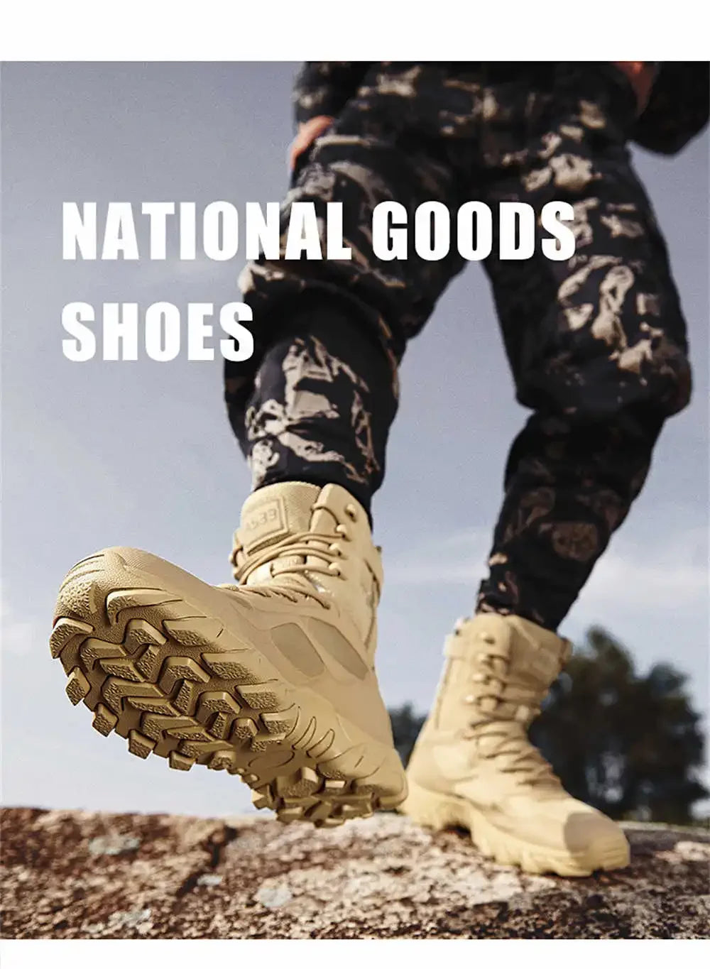 Khaki Round Toe Boots Shoes Men Fashion Man 2024 Dark Boots Sneakers Sport New Collection Sneskers Kawaiis Items Teni