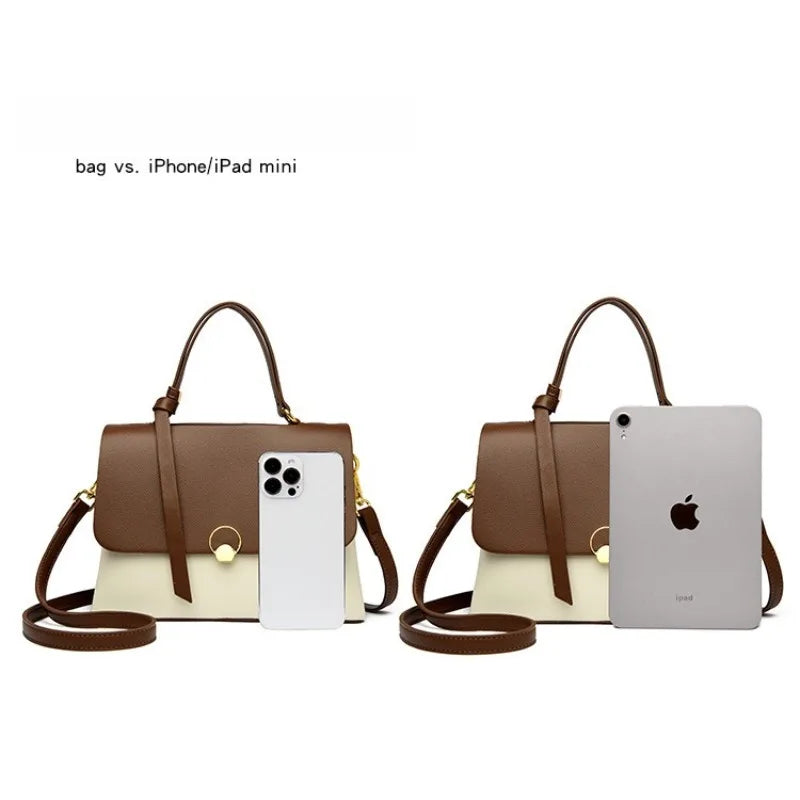 Sac à main mode femme élégant sac bandoulière femme simple sac à bandoulière femme sacs messager de marque de haute qualité en cuir sacs à main