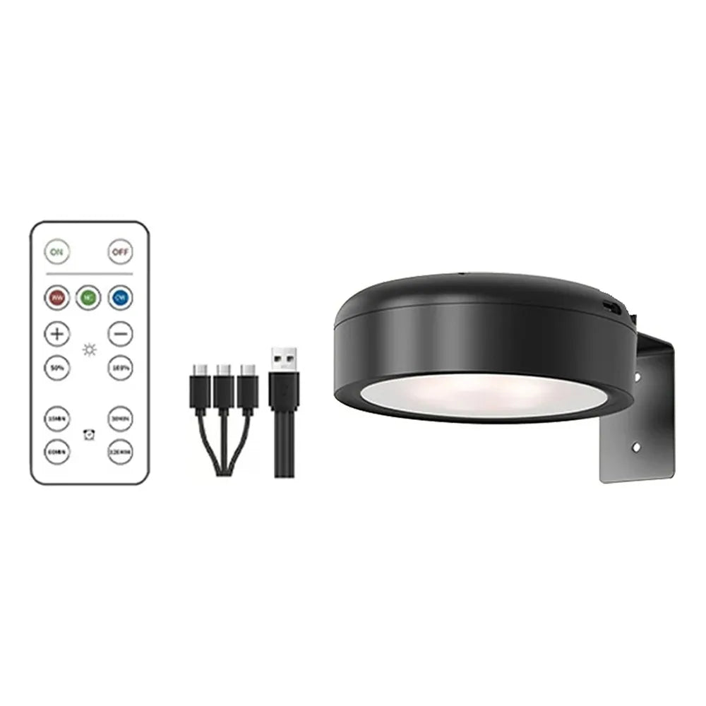1/2/3Pcs Wall Mounted Magnetic LED Light Rechargeable Dimmable Wireless Picture Light with Control Remote Adjustable Timer