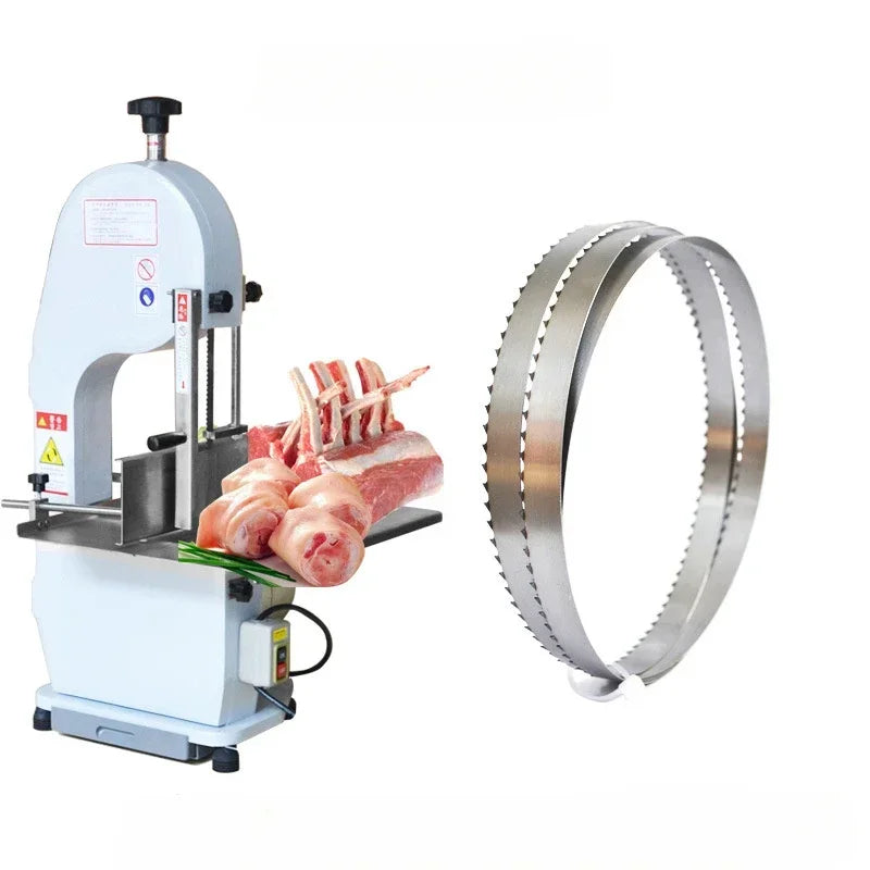 Bandsaw Blades  Meat Bone Saw Machine Cutting Butcher Saw Blade Chicken Fish Cutting  Custom length* 16mm*0.56mm*T4