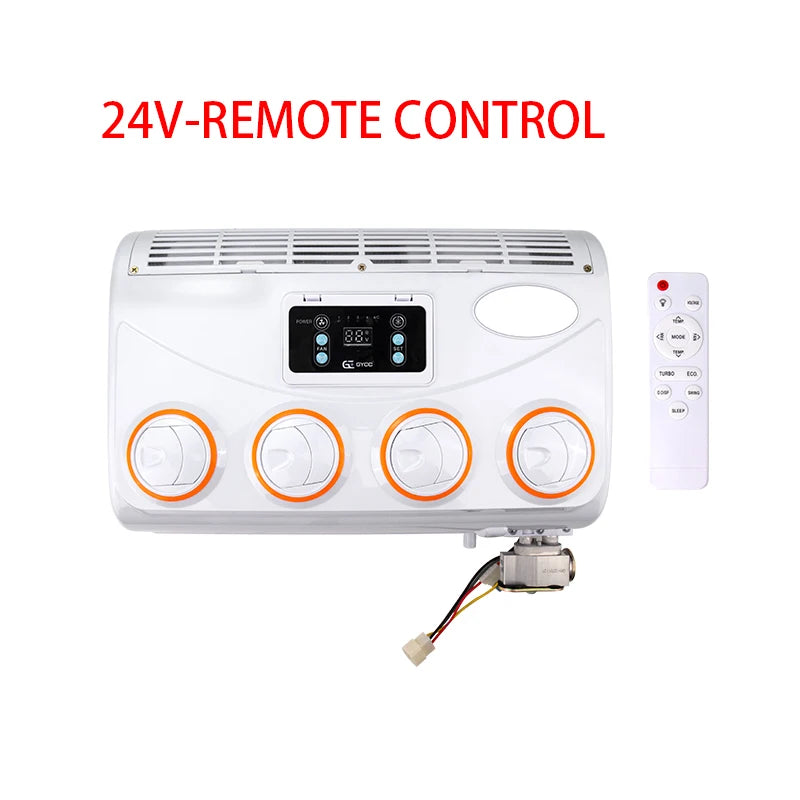 Universal Wall-mounted Refrigeration Air Conditioner Evaporator Assembly Cooling 12V 24V A/C for Bus Heavy Duty Truck Camper