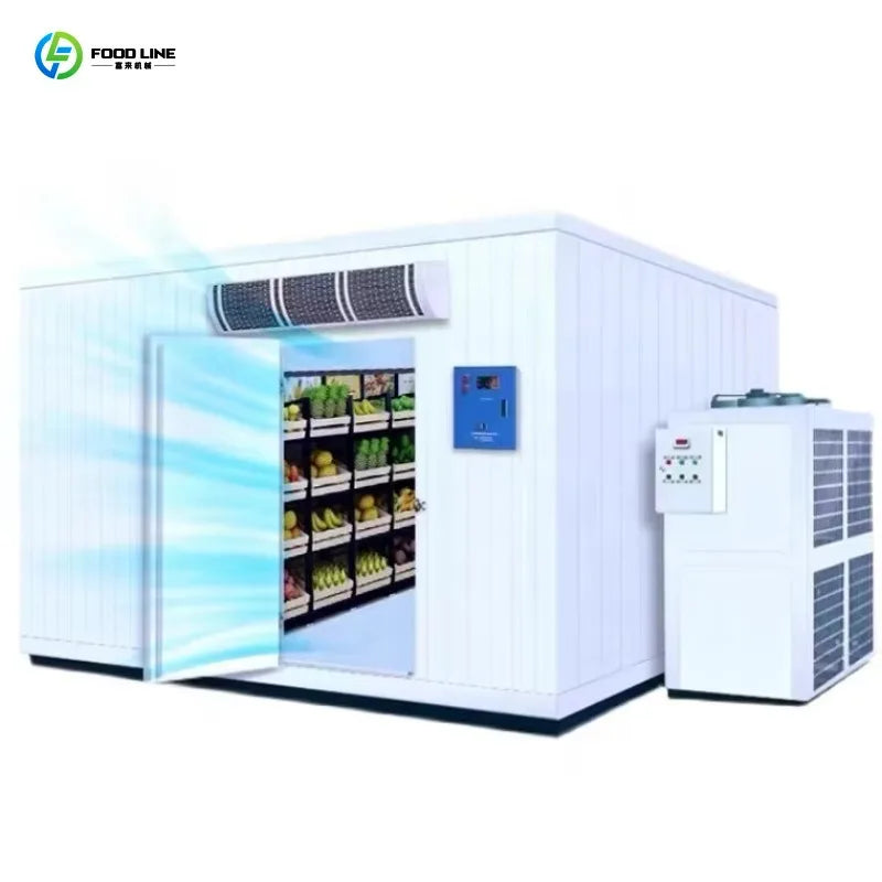 Customized Walk in Cooler Mini Cool Blast Ice Cream Freezer Room Container Refrigeration Unit Machine Cold Rooms Storage