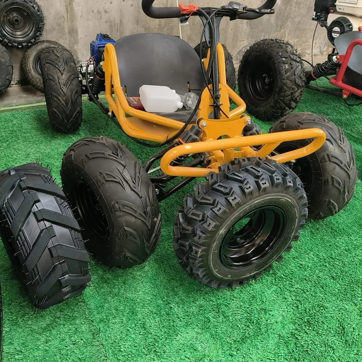 Mini All-terrain Off-road Kart 212cc Four Stroke Fuel 3-Wheeler ATV Beach Car Mountain Rally Drift Adult Vehicle