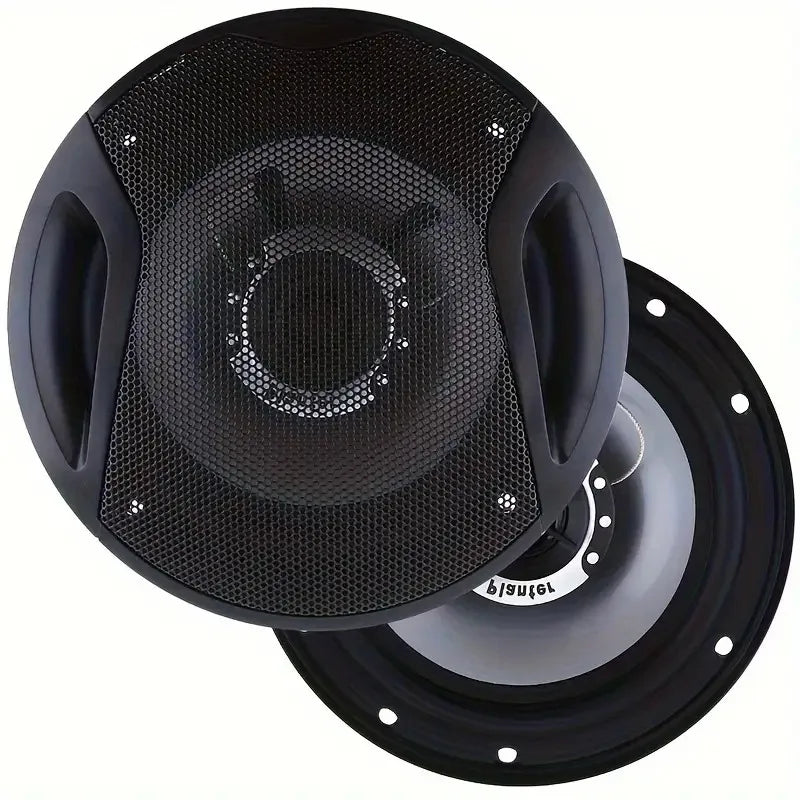 KELUNEGLO 6.5 Inch 400W Car Coaxial Speakers Stereo Car Door Hifi Full Range Speakers High-Quality Rubber Edges, Powerful Magnets, Truck Speakers Car Door Music Audio System Upgrade Universal Fits for Ford, for CHEVROLET, for