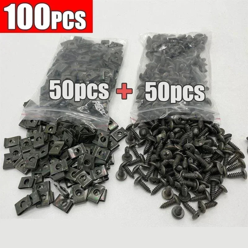 U-Type Metal Screw Clip