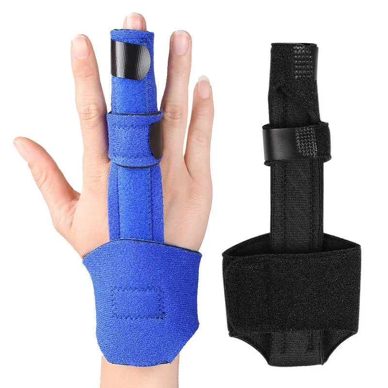 1PCS Finger Splint Brace Thumb Care Adjustable Support Stabilizer Built-in Aluminum Alloy Fix Arthritis Pain Relief Health Care