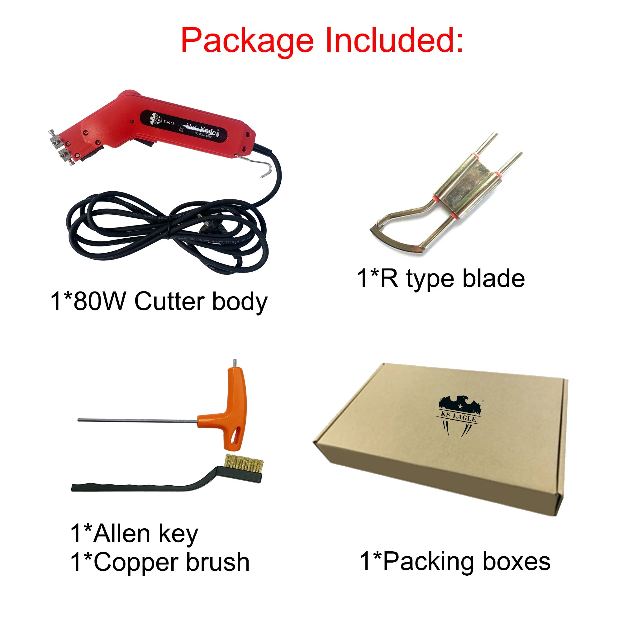 Thermal Knife Cloth Cutter Electric Heating Knife Kit Hot Knife Rope Cutter Fabric Cutter Ribbon Cutter Knife Webbing Cutting