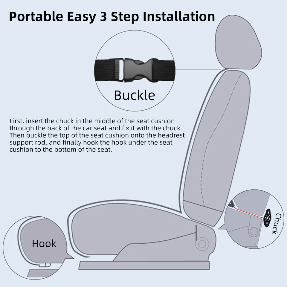 Coussin de siège de voiture rafraîchissant de luxe en cuir PU USB 12V/24V Housse universelle de siège avant refroidie avec ventilateur Tapis de refroidissement pour siège de voiture