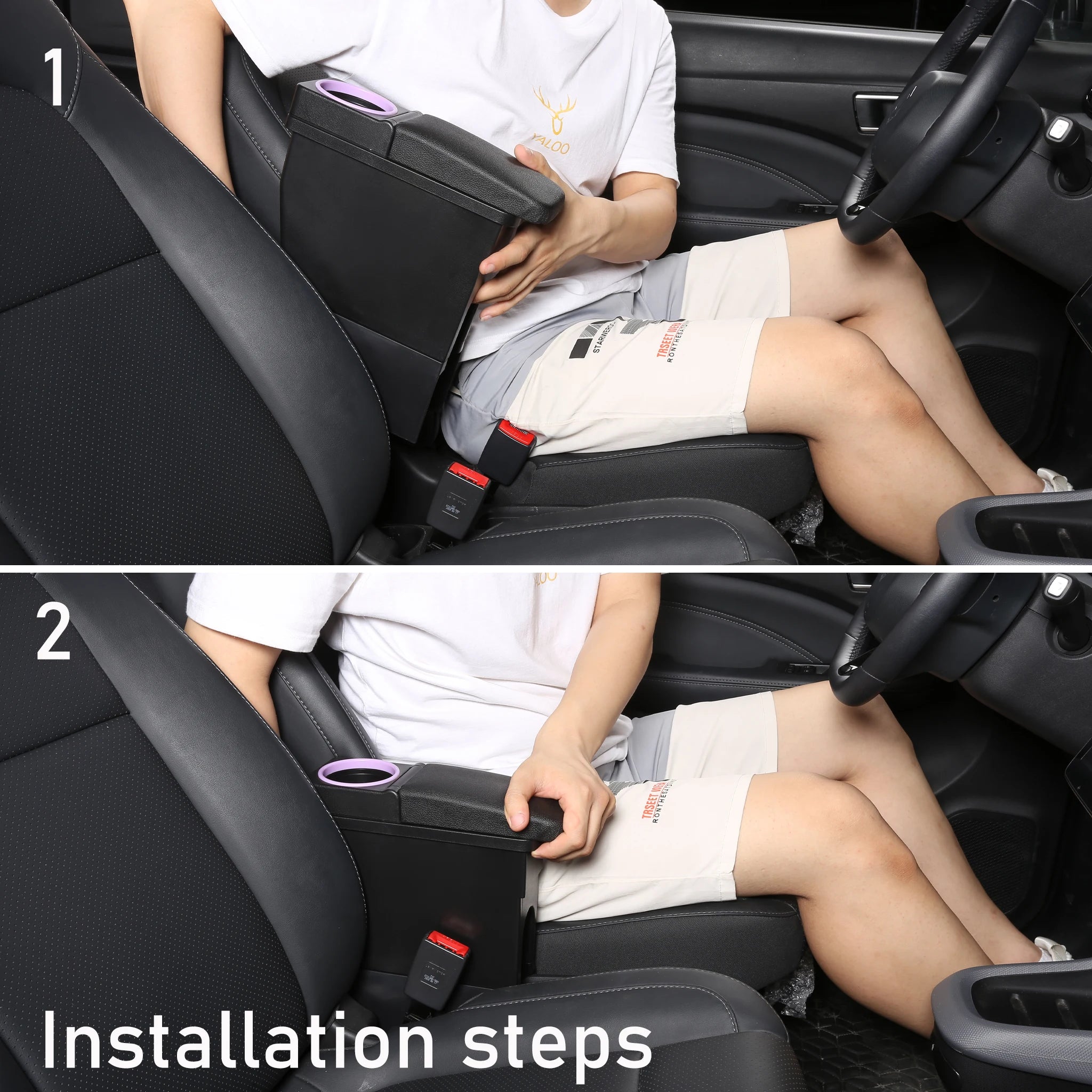 For Leapmotor T03 Armrest Box For Leapmotor T03 Car Armrest 2021-2026 Central Storage Water Cup Holder Car Accessories Parts