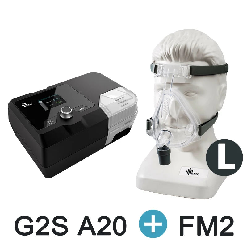 Original BMC G2S A20 Auto CPAP Machine Automatic Pressure Adjustment Sleep Machine with Mask Snoring Device For Sleep Apnea COPD
