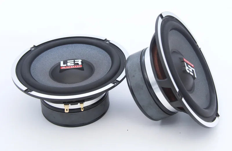 6.5 Inch 3-Way Component Car Speakers - 1.5" Tweeter + 3.5" Midrange for Car Audio Upgrade A-Pillar Mold