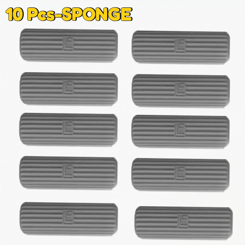 Portable Foldable Wet Dry Mop Quick Cleaning Bathroom Kitchen Mini Sponge Mop Hand-free Wash Mops Mini Portable  Floor Mop