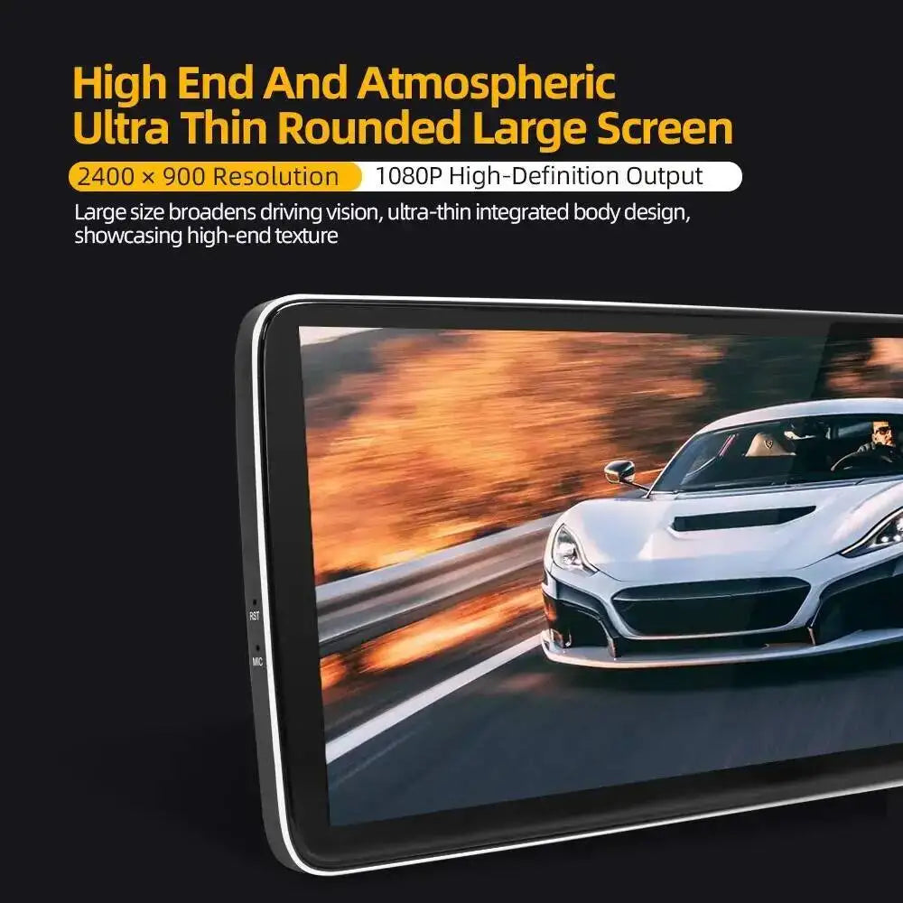 Autoradio de voiture 12,3'' Carplay Android Auto Système Linux GPS Lecteur multimédia vidéo pour Mercedes Benz GLE W166 C292 2015-2019