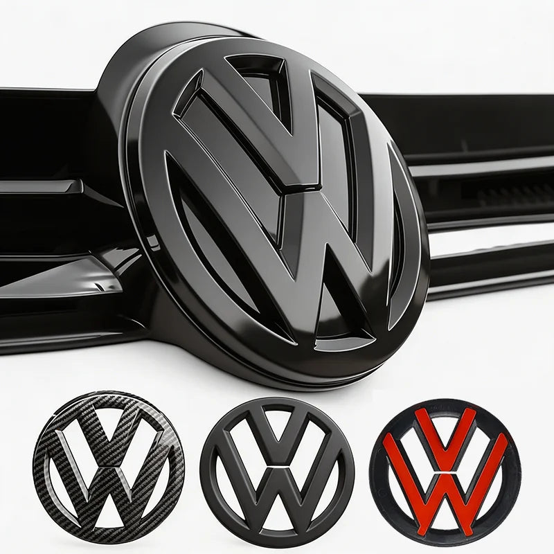 Volkswagen Car Logo Front Grille Rear Trunk Decoration Sticker For VW GTI Golf MK6 MK7 Polo Passat CC Tiguan T-ROC Jetta Arteon