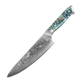 8-inch Professional Chef's Knife 67 Layer Damascus Steel VG10 Steel Core Super Sharp Meat Cleaver Abalone Shell Handle
