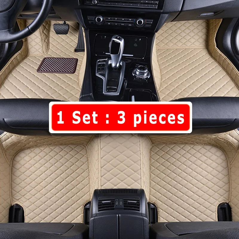 Car Floor Mats Trunk Carpets For Peugeot 2008 2020 2021 2022 2023 2024 2025 Foot Pads Accessories Interior Waterproof Automobile