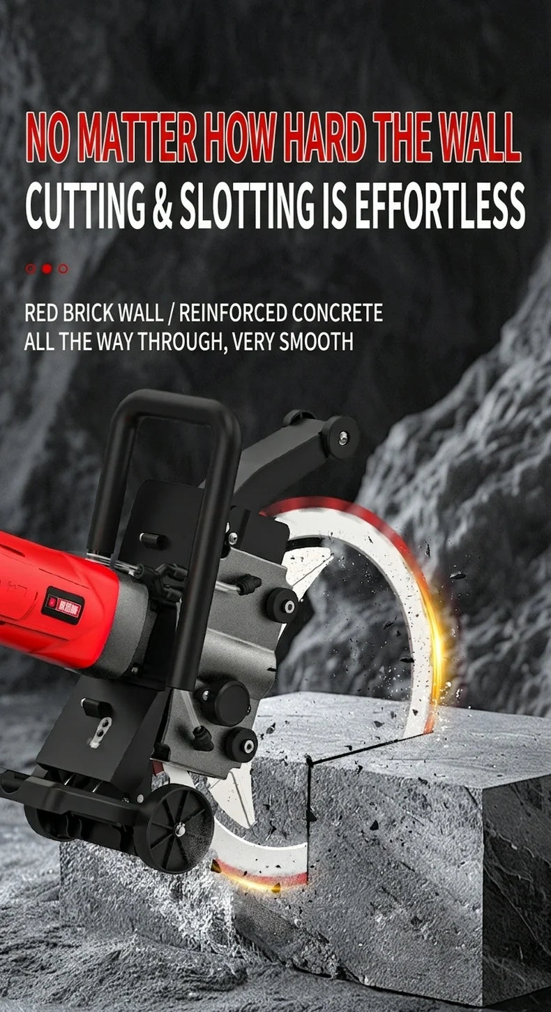 400mm Ring Saw  High Frequency Concrete Wall Cutting Machine 8800W Handheld Deep Cut Saw for Stone Cement Door Opening