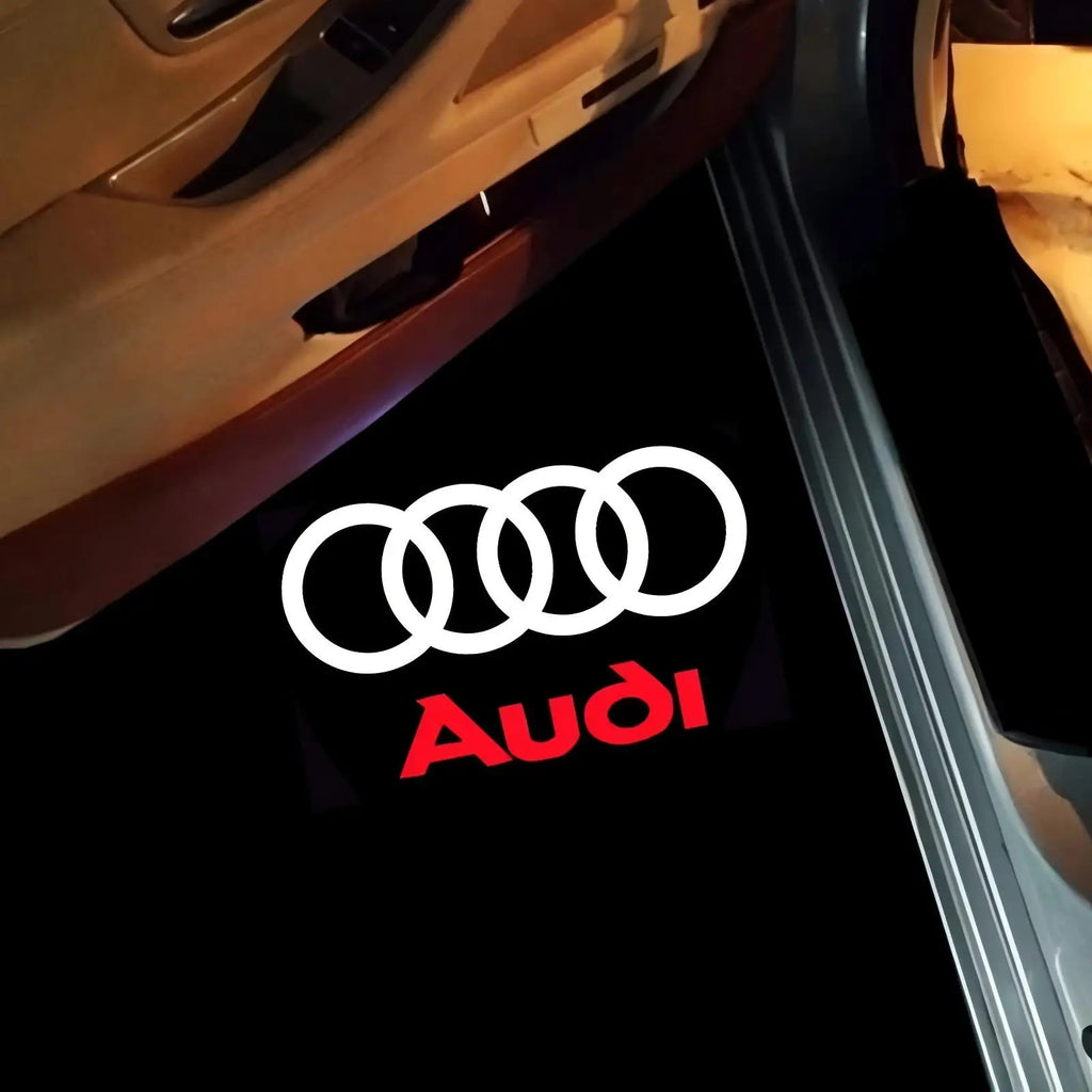 HD Car Door Welcome Light Led Projector Lamp For Audi A3 A4 B8 8P 8V A6 C7 A5 Q5 B7 B6 B9 SLINE QUTTRO RS SQ5 Q3 Q7 S3 S4 S5 Q5