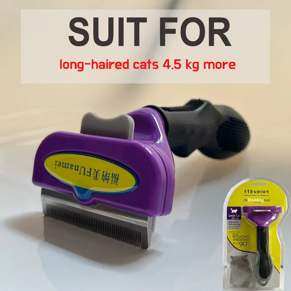 Pet Brush for Dogs Cats Dog Comb Pet Hair Removal Brush Cat Grooming Comb Dog Hair Remover Dog Accessories Dog Massage Combs