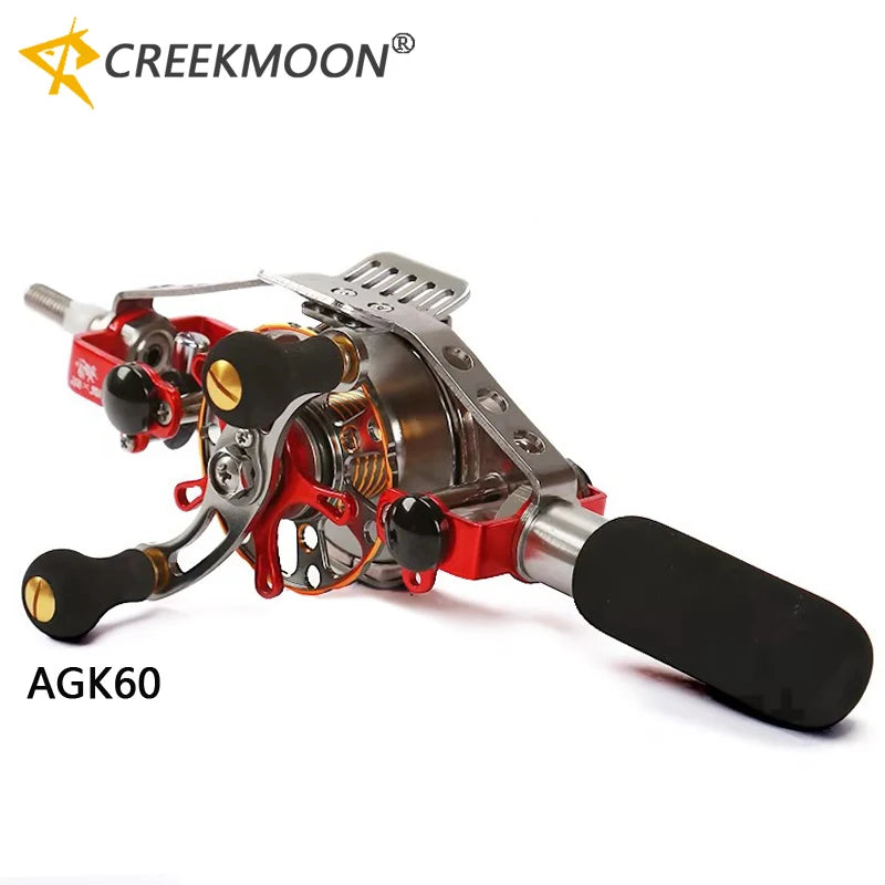 Automatic Discharge All-Metal Body Hollow Fishing Reel DIY Modification Wire-speed Play in The Inner Alignment for Most Hand Rod