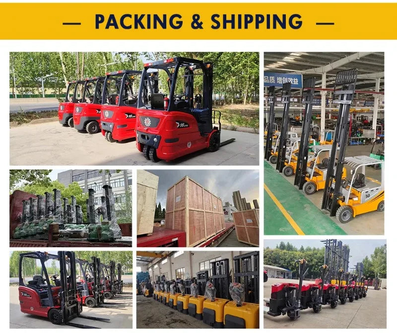 Free Delivery of 2.5-ton Electric Forklift with Hydraulic Lifting Customized for Elevated Electric Forklift.
