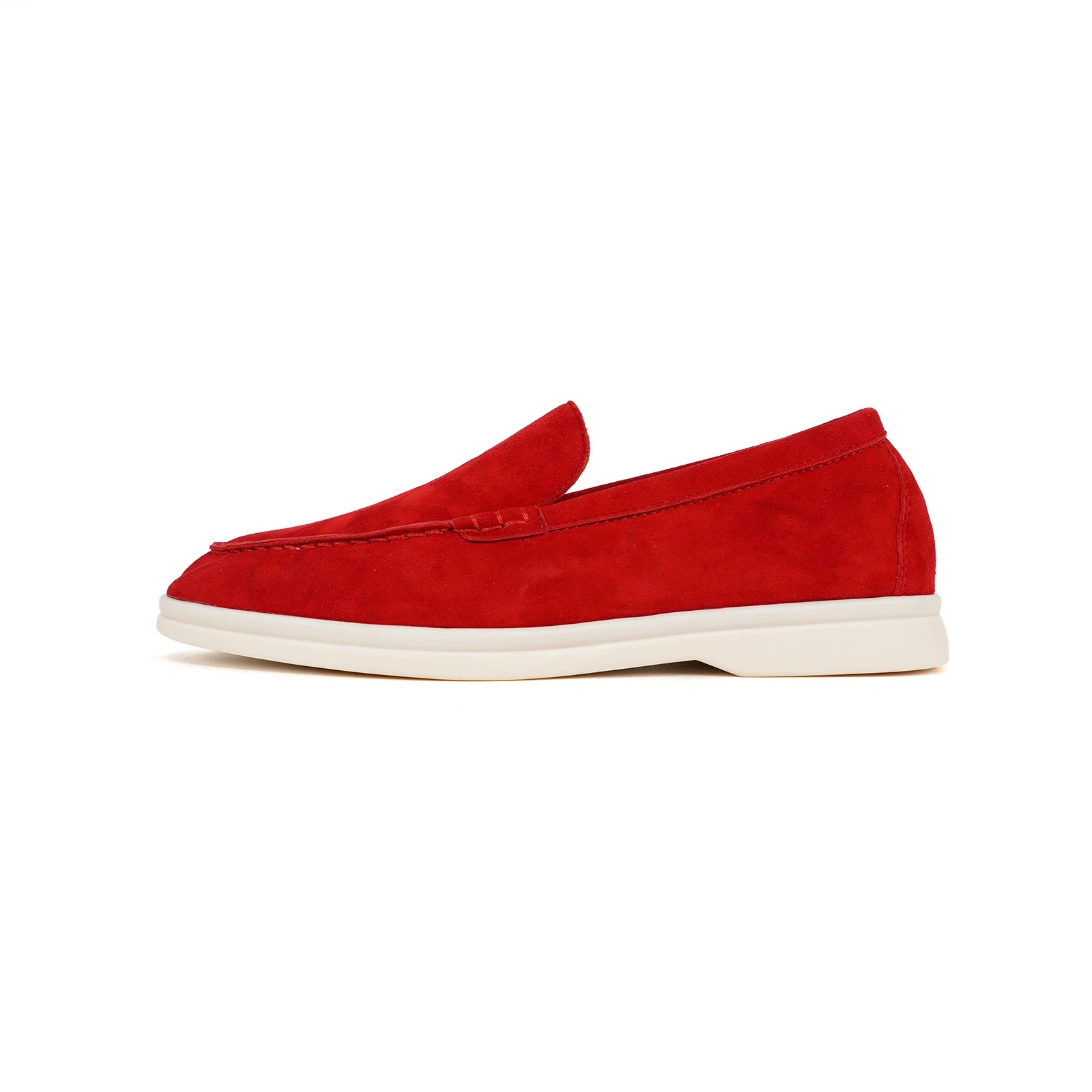 Spring and Autumn Hot Women's Le Fu Shoes Classic Round Head Shallow Mouth Genuine Leather Women's Shoes Retro Daily Shoes