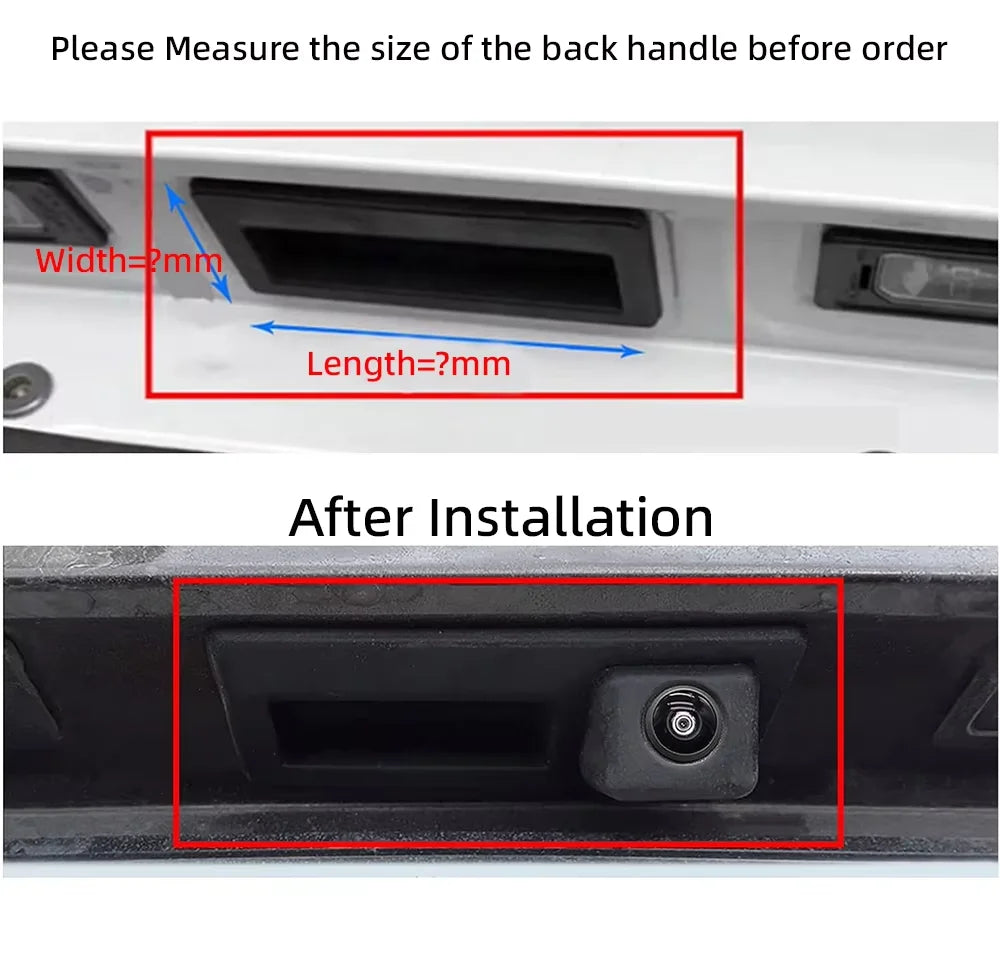 Cars Reverse Backup Trunk Handle Parking Rear Camera For Audi A4 B8 Q3 Q5 A5 A8 S5 A3 A6 C7 A7 Q7 Rearview
