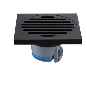 Drain de sol invisible en cuivre or rose multicolore, laiton anti-odeurs, incrusté de briques, pour douche de salle de bain, long dispositif anti-odeurs dissimulé