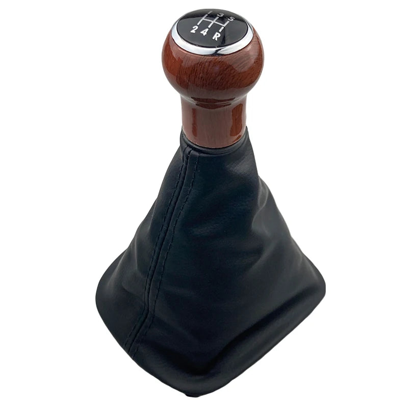 For VW Passat B5 b5.5 1997 1998 1999 2000 2001 2002 2003 2004 2005 Car-Styling 5/6 Speed Gear Shift Knob PU Leather Boot Case