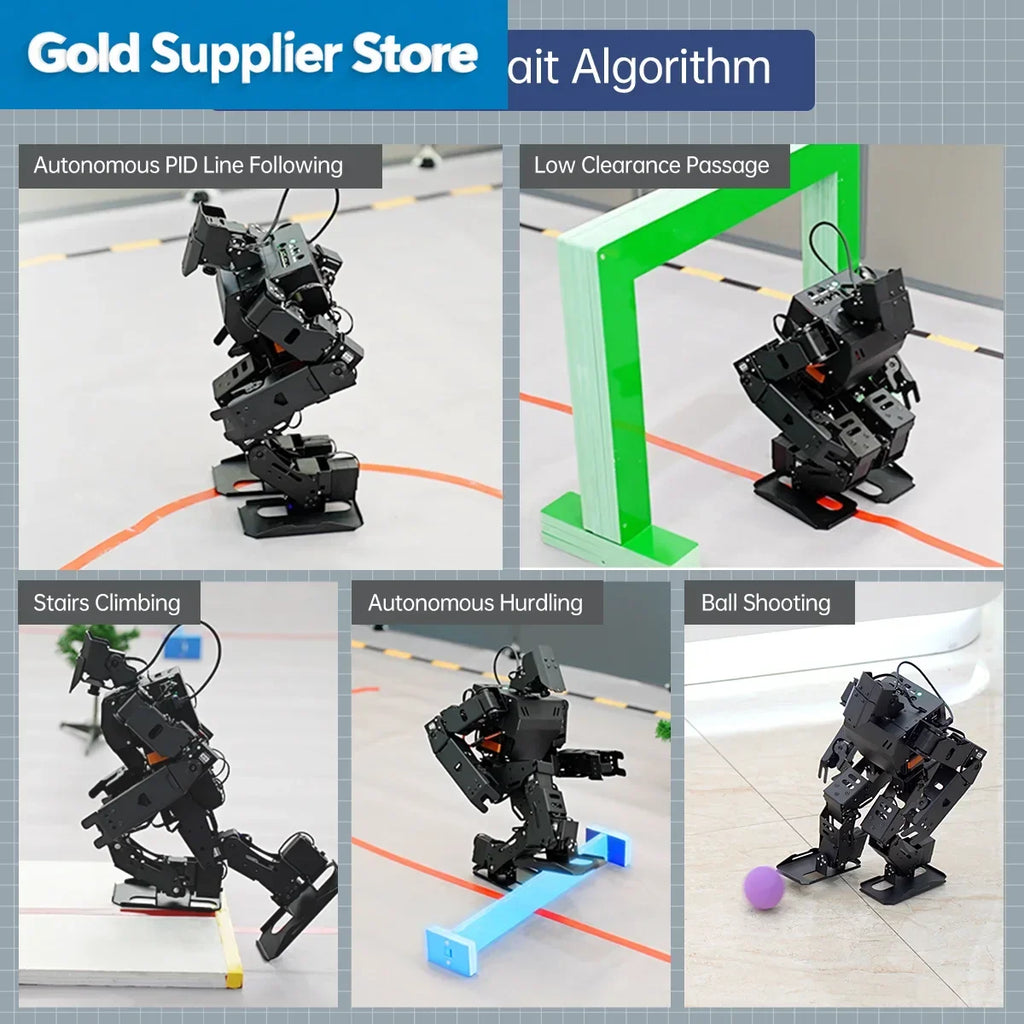 Professional ROS Humanoid Robot for Competition Teaching Kit Based on Raspberry Pi Athletic Robot Kit
