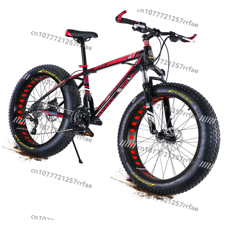Direct From Factory Mountain Bike Fat Tire Snowmobile, Wholesale 20/26 Inch Snowmobile 4.0 Tire Bike