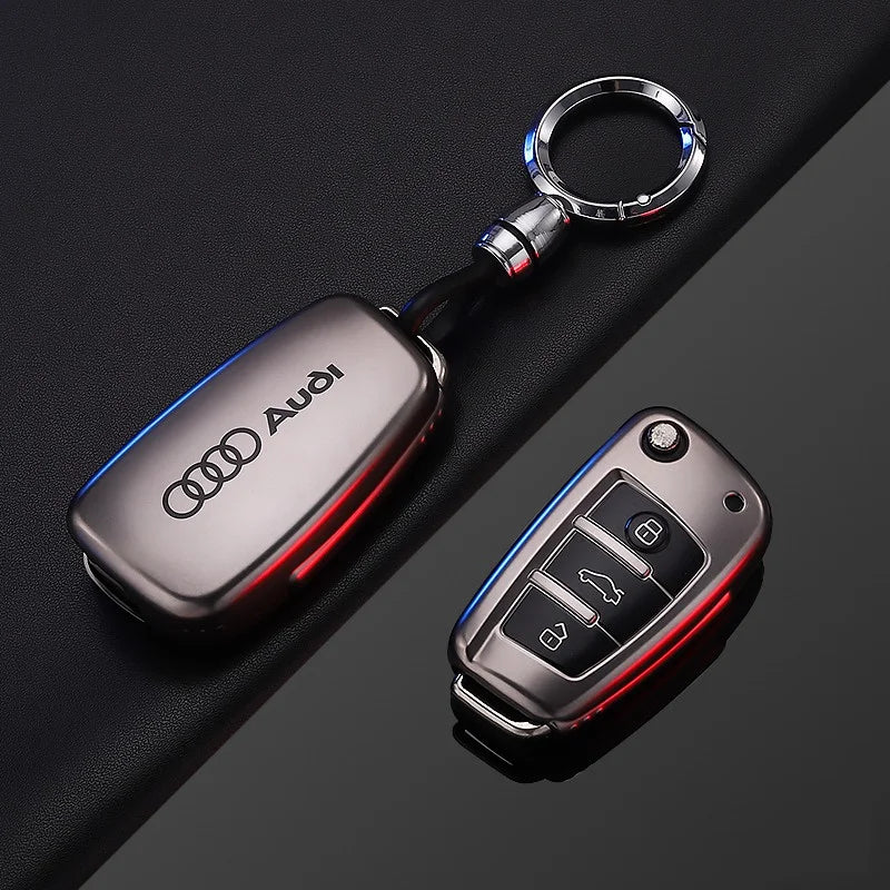 TPU Car Key Case Cover For Audi A3 A4 A4L B5 B6 B7 B8 B9 A5 A6 A6L C5 C6 Q3 Q5 Q7 S5 S7 RS3 TT Car key Shell Protecor Accessory