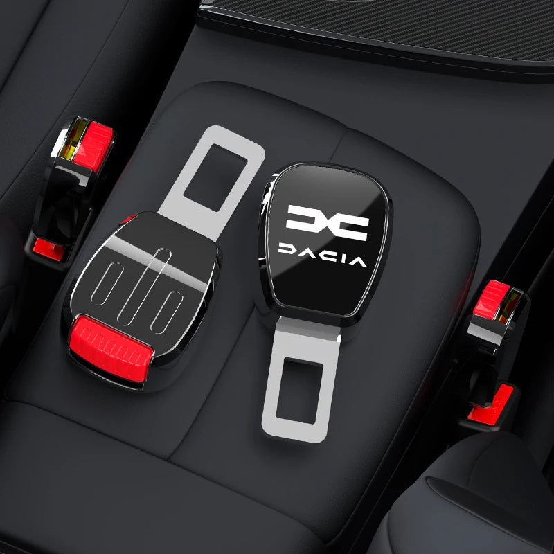 Car Seat Safety Lock Buckle Seatbelt Clip Extender For Dacia Duster Logan Sandero Stepway Dokker Lodgy MCV 2019 Spring Bigste