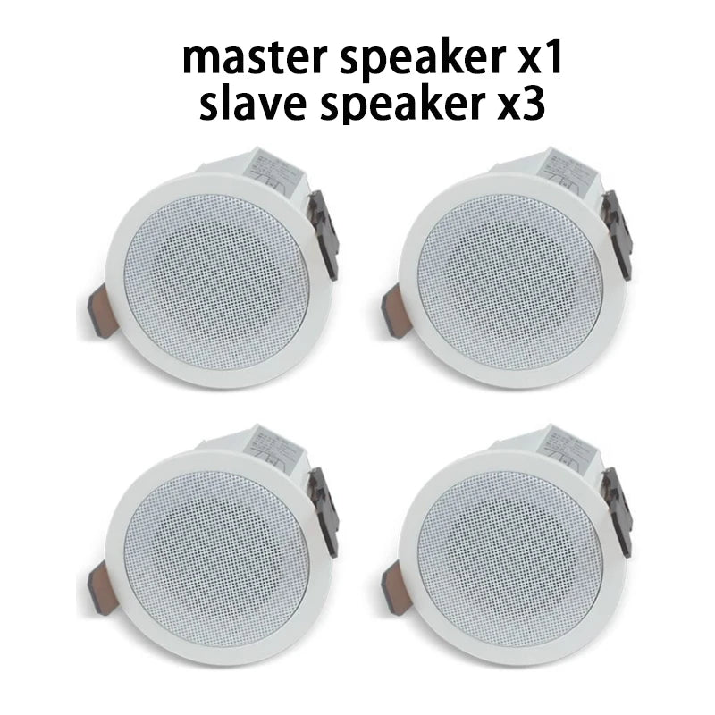 BS005D Mini 8ohm High Quality Professional  Surround Sound Bluetooth  LoudSpeakers  Smart Home System Speakers Ceiling Speaker