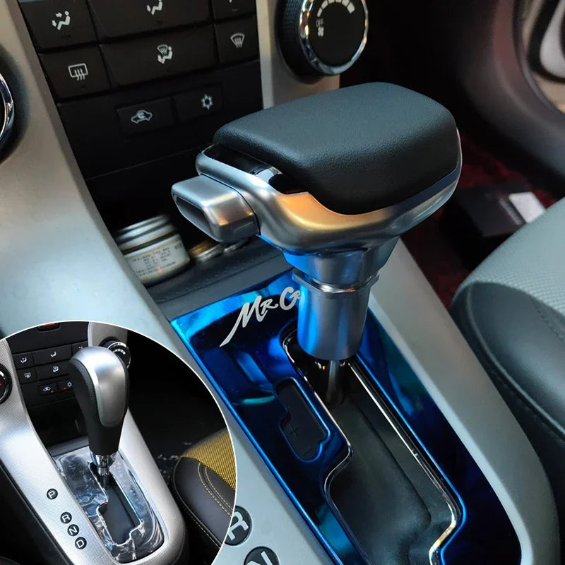 For Chevrolet Cruze Kopac Orlando Car Automatic Transmission New Leather Gear stick Head Shift Gear Rod shifter Gear shift knob