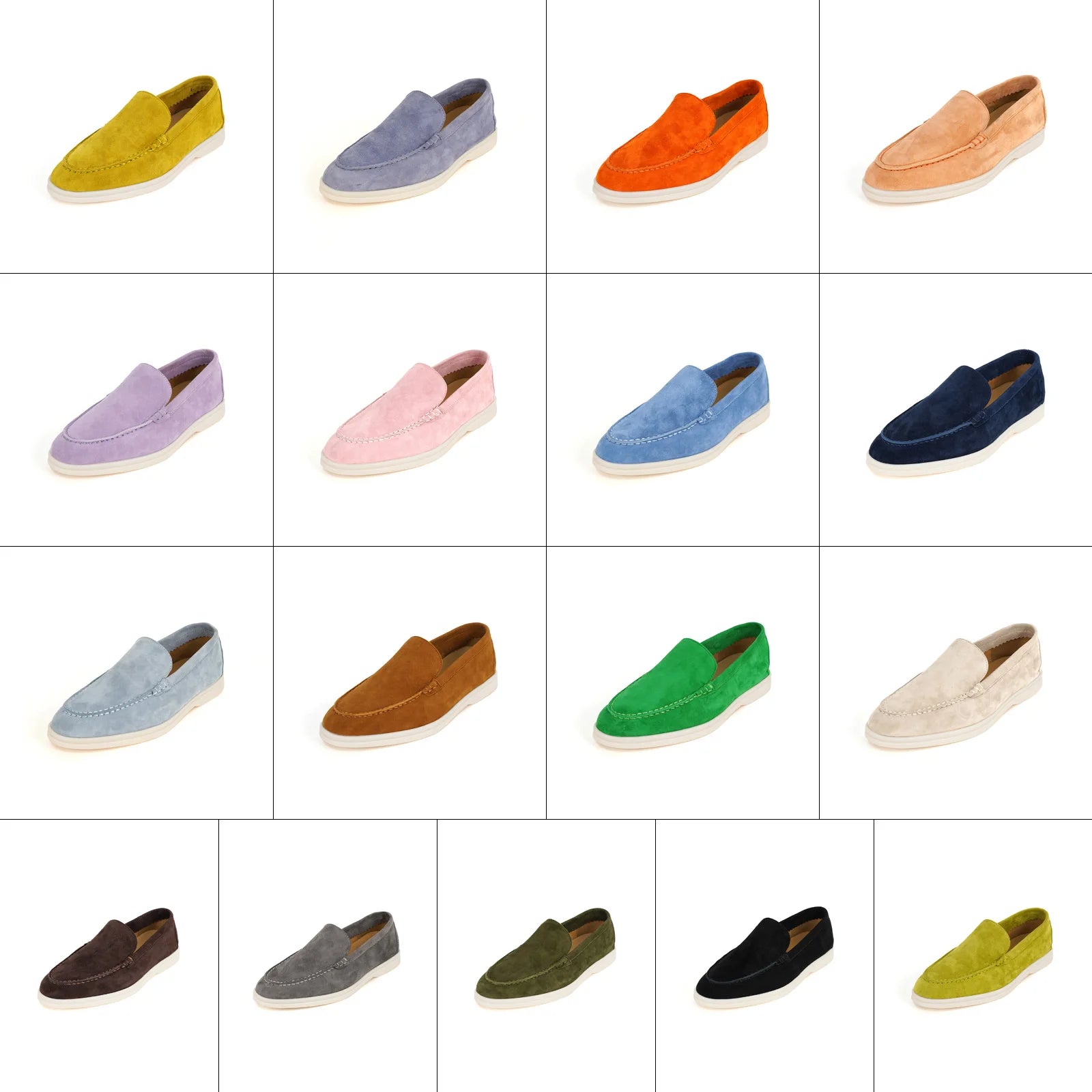 Spring and Autumn Hot Women's Le Fu Shoes Classic Round Head Shallow Mouth Genuine Leather Women's Shoes Retro Daily Shoes