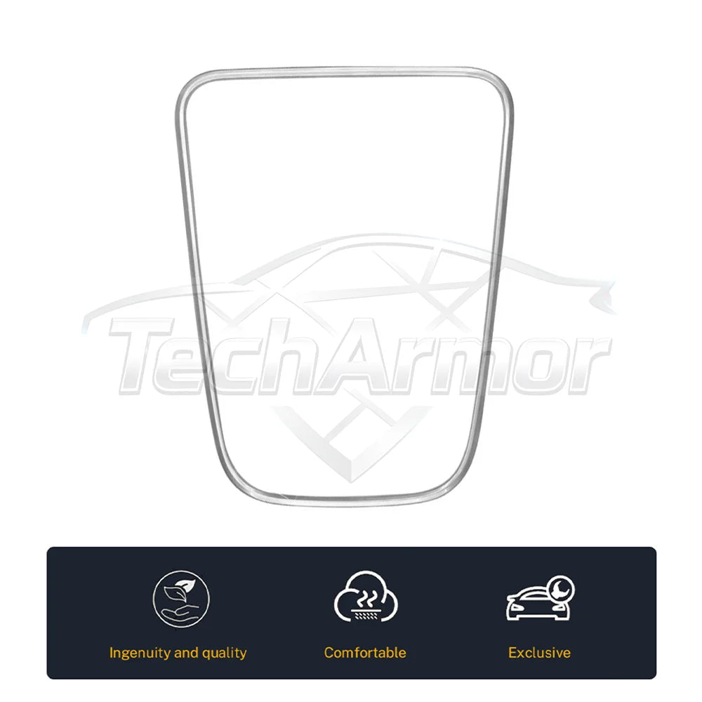 Car Center Console Control Panel Frame Decoration Edge Trim For Mercedes-Benz W214 2024-2025 Auto Interior Protector Accessories