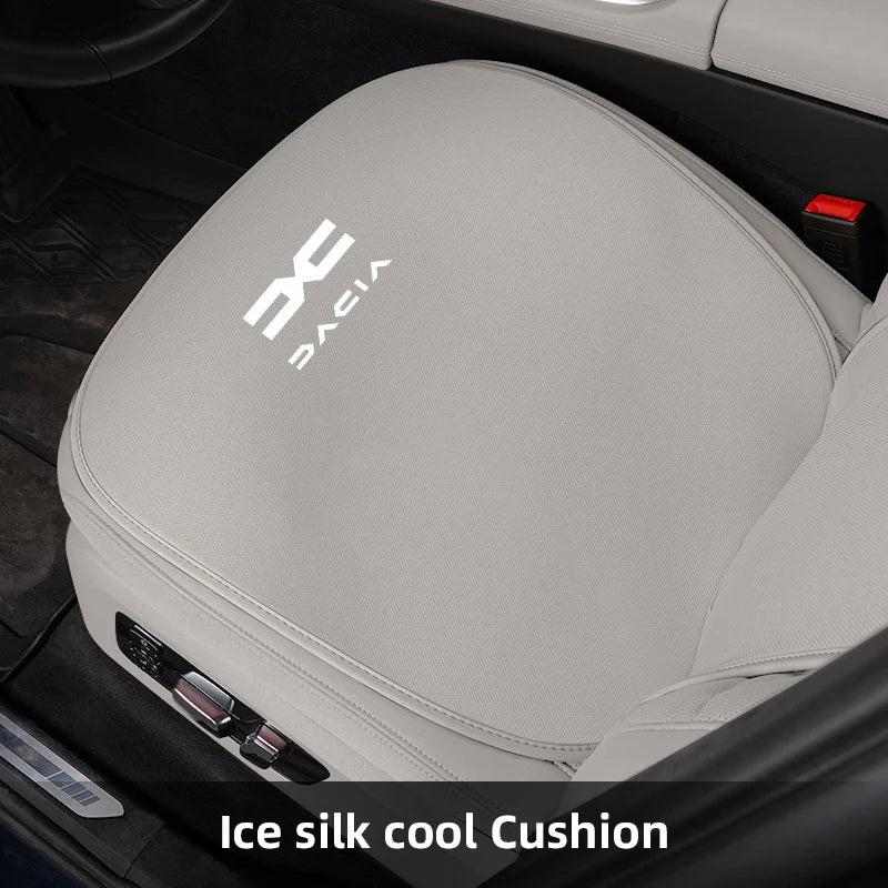 Car Seat Cover Cushion Breathable Ice Silk Soft Mats For Dacia Logan Sandero Duster Lodgy Spring Jogger Stepway Bigster Dokker