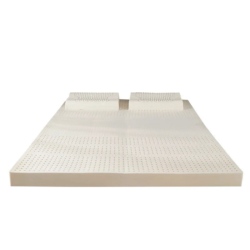 UVR Natural Latex Mattress 100% Latex Student Single Dormitory Mattress Bedroom Hotel Foldable Tatami Double Mattress Full Size