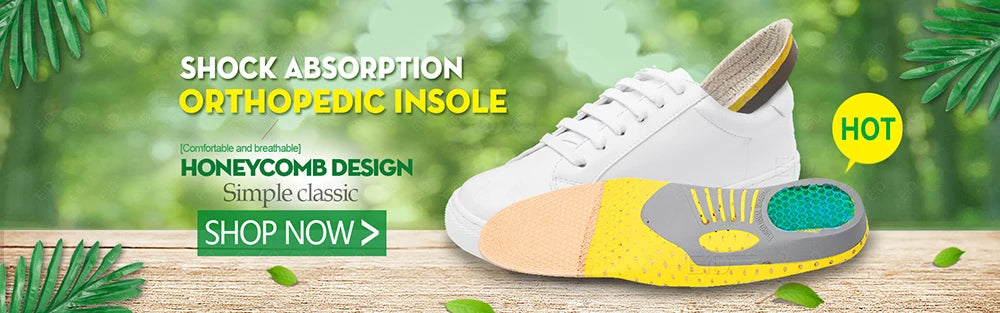EiD New Arch Support 25mm Orthotic insole Black Leather orthotics Insoles for Flat Foot O/X Leg Corrected Shoe Sole insert pads